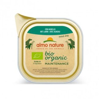ALMO NATURE CANE DAILYMENU BIO CON AGNELLO DA 100 GR IN VASCHETTA
