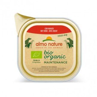ALMO NATURE CANE DAILYMENU BIO CON MANZO DA 100 GR IN VASCHETTA
