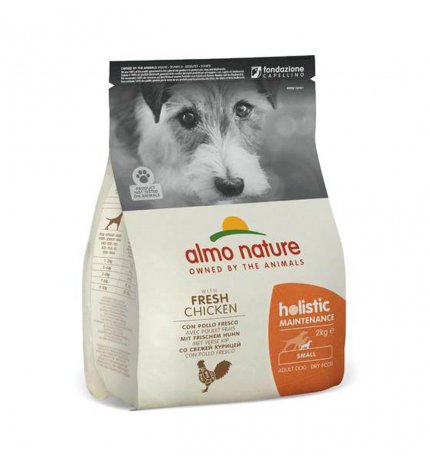 ALMO NATURE CANE HOLISTIC ADULT SMALL CON POLLO E RISO DA 2 KG