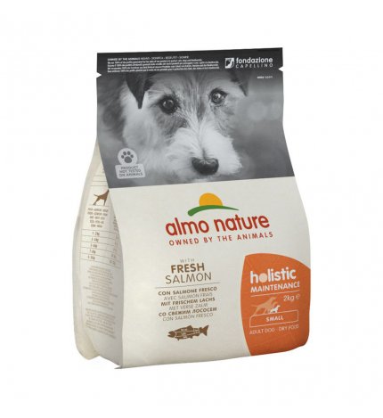 ALMO NATURE CANE HOLISTIC ADULT SMALL CON SALMONE DA 2 KG