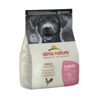 ALMO NATURE CANE HOLISTIC PUPPY SMALL CON POLLO E RISO DA 2 KG