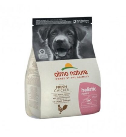 ALMO NATURE CANE HOLISTIC PUPPY SMALL CON POLLO E RISO DA 2 KG