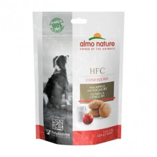 ALMO NATURE CANE SNACK BISCOTTI ADULT HFC CONFISERIE CON MELA E YOGURT DA 60 GR