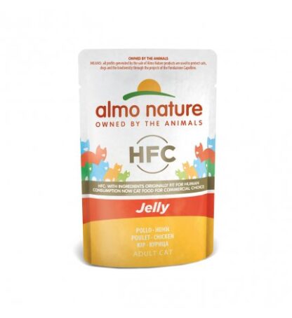 ALMO NATURE GATTO CLASSIC IN GELATINA CON POLLO DA 55 GR IN BUSTA