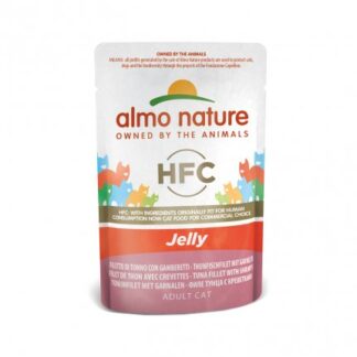 ALMO NATURE GATTO CLASSIC IN GELATINA CON TONNO E GAMBERETTI DA 55 GR IN BUSTA