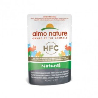 ALMO NATURE GATTO CLASSIC NATURE CON FILETTO DI TONNO CON ACCIUGHINE DA 55 GR IN BUSTA