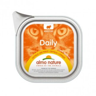 ALMO NATURE GATTO DAILYMENU CON POLLO DA 100 GR IN VASCHETTA