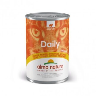 ALMO NATURE GATTO DAILYMENU CON POLLO DA 400 GR IN LATTINA