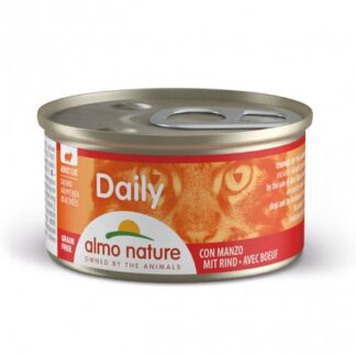 ALMO NATURE GATTO DAILYMENU DADINI CON MANZO DA 85 GR IN LATTINA
