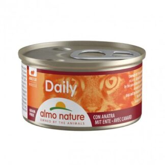 ALMO NATURE GATTO DAILYMENU MOUSSE CON ANATRA DA 85 GR IN LATTINA