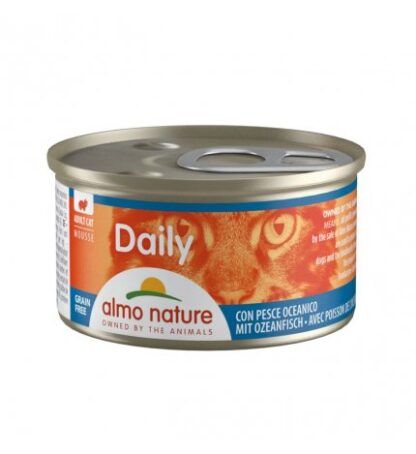 ALMO NATURE GATTO DAILYMENU MOUSSE CON PESCE OCEANICO DA 85 GR IN LATTINA