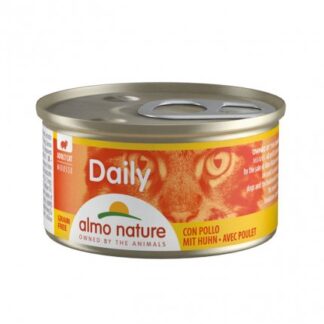 ALMO NATURE GATTO DAILYMENU MOUSSE CON POLLO DA 85 GR IN LATTINA