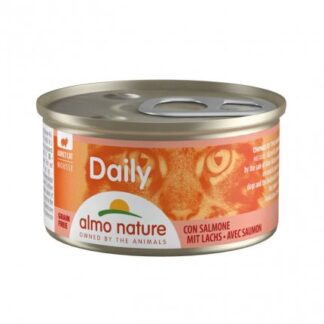 ALMO NATURE GATTO DAILYMENU MOUSSE CON SALMONE DA 85 GR IN LATTINA