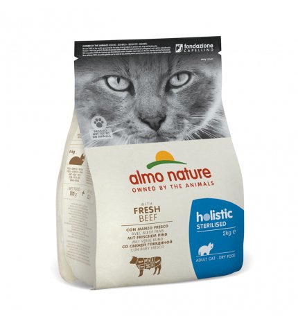 ALMO NATURE GATTO FUNCTIONAL ADULT STERELISED CON MANZO E RISO DA 2 KG