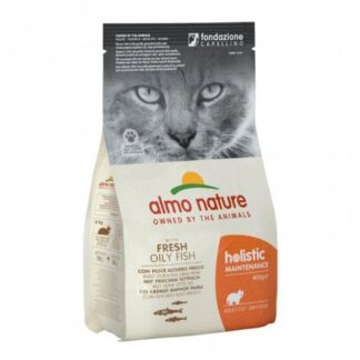 ALMO NATURE GATTO HOLISTIC ADULT CON PESCE E RISO DA 400 GR