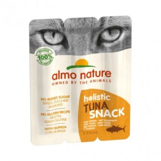 ALMO NATURE GATTO HOLISTIC SNACK AL TONNO 3 STICKS DA 5 GR