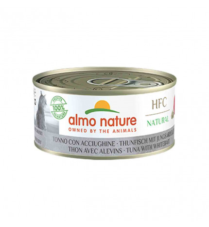 Almo nature gatto natural con tonno acciughe  da 150 gr in lattina