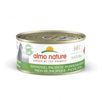 ALMO NATURE GATTO NATURAL CON TONNO DEL  PACIFICO DA 150 GR IN LATTINA