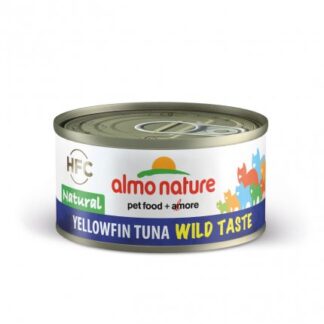 ALMO NATURE GATTO NATURAL WILD TASTE AL TONNO DA 70 GR