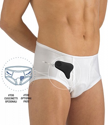 Slip ErniaBlock Medio con Tensione Forte colore azzurro Wellness 651