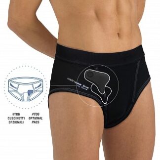 Slip ErniaSlip alto colore nero Wellness 656