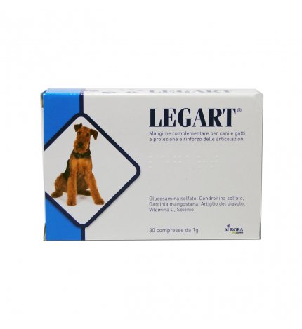 Aurora biofarma cane e gatto legart 30 compresse