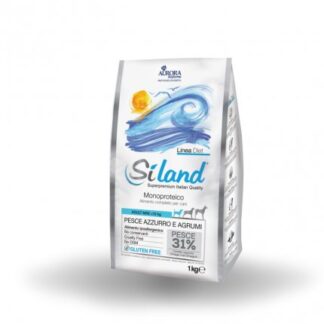 AURORA BIOFARMA SILAND CANE DIET ADULT MINI IPOALLERGENICO MONOPROTEICO CON PESCE AZZURRO E AGRUMI DA 1 KG