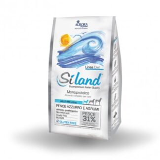 AURORA BIOFARMA SILAND CANE DIET ADULT MINI IPOALLERGENICO MONOPROTEICO CON PESCE AZZURRO E AGRUMI DA 3 KG