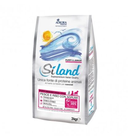 AURORA BIOFARMA SILAND CANE DIET PUPPY MEDIUM MONOPROTEICO CON PESCE E AGRUMI DA 3 KG