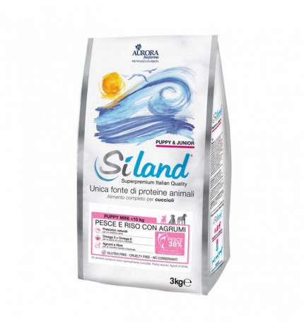 AURORA BIOFARMA SILAND CANE DIET PUPPY MINI MONOPROTEICO CON PESCE E AGRUMI DA 3 KG