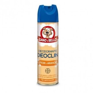 BAYER CANE DEODORANTE ASSORBIODORI DEOCLIN FIORI D'ARANCIO DA 250 ML