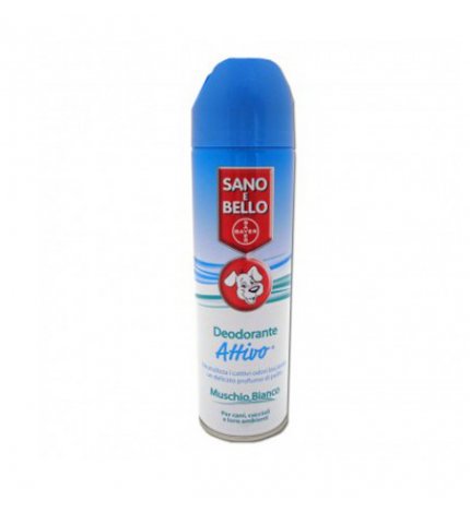 BAYER CANE DEODORANTE ATTIVO DEO MUSCHIO BIANCO DA 250 ML