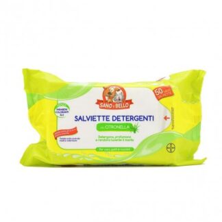BAYER CANE E GATTO SALVIETTE CITRONELLA DA 50 PZ
