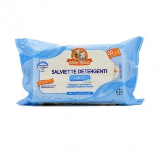BAYER CANE E GATTO SALVIETTE TALCO DA 50 PZ