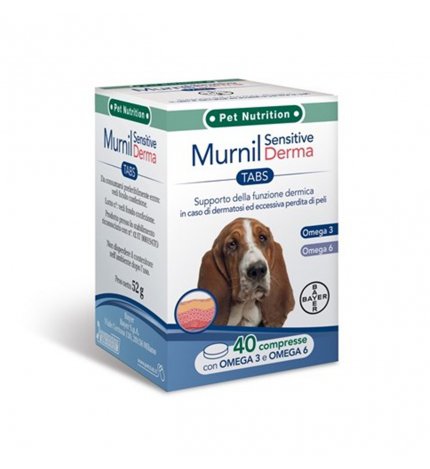 BAYER CANE MURNIL SENSITIVE DERMA TABS TAVOLETTE DA 52 GR