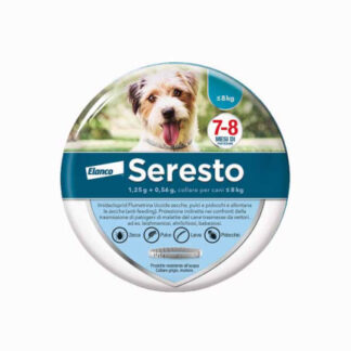 ELANCO CANE SERESTO COLLARE ANTIPARASSITARIO FINO A 8 KG