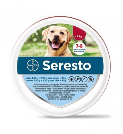 ELANCO CANE SERESTO COLLARE ANTIPARASSITARIO OLTRE 8 KG