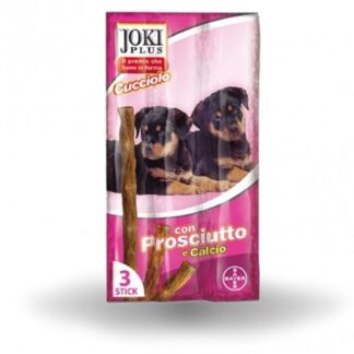 BAYER CANE SNACK JOKI PLUS CUCCIOLO AL PROSCIUTTO DA 5 X 3 GR