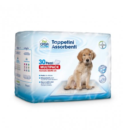 BAYER CANE TAPPETINI ASSORBENTI 60 x 90 CM DA 30 PEZZI