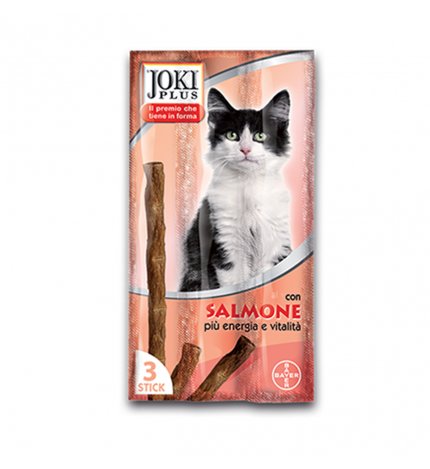 BAYER GATTO SNACK JOKI PLUS AL SALMONE DA 3 X 5 GR