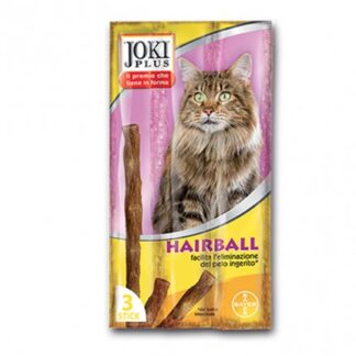BAYER GATTO SNACK JOKI PLUS HAIRBALL DA 3 X 5 GR