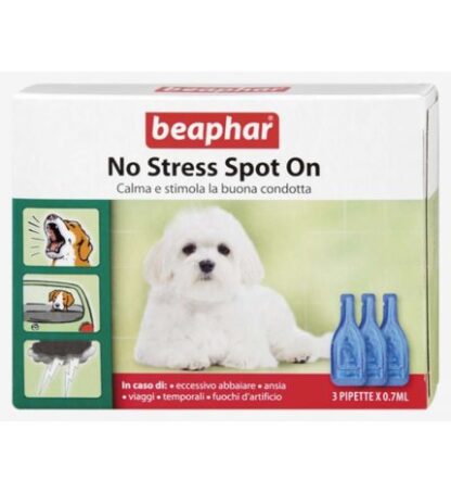 BEAPHAR NO STRESS SPOT ON CANE 3 PIPETTE