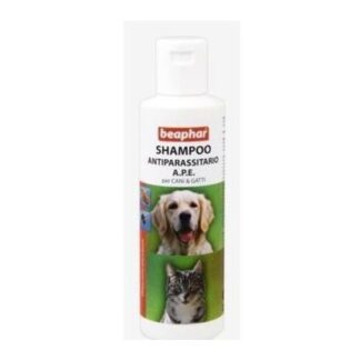 BEAPHAR SHAMPOO ANTIPARASSITARIO APE 200ML