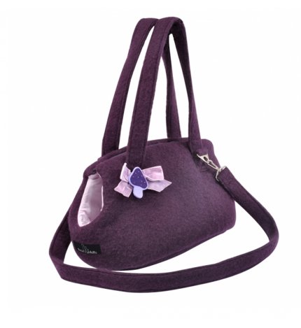 Camon borsa vinaccia lana dimensioni 44 x25 x 25 cm