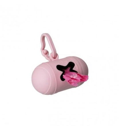 CAMON CANE DISPENSER CITYGO ROSA CON SACCHETTI IGIENICI