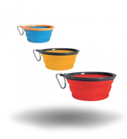 CAMON CANE E GATTO CIOTOLA PIEGHEVOLE IN SILICONE DA 750 ML MISURA MEDIA