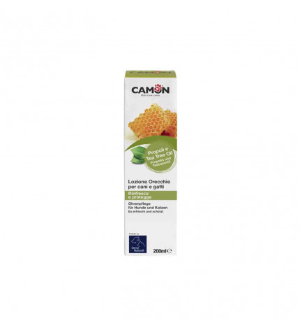 Camon cane e gatto orme naturali lozione orecchie da 200 ml