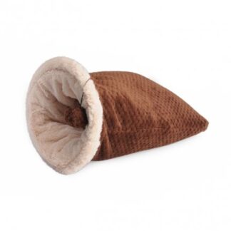 Camon cane e gatto tunnel marrone beige diametro 30 x 50 cm