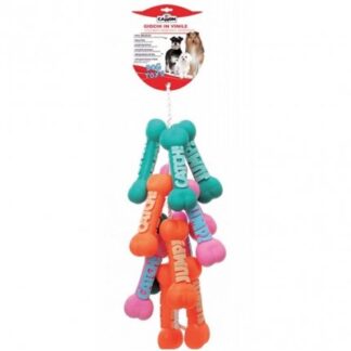 CAMON CANE GIOCO OSSO IN VINILE MEDIO 23 CM