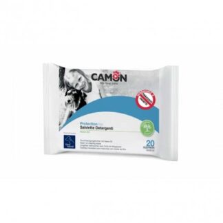 CAMON CANE ORME NATURALI SALVIETTE DETERGENTI OLIO NEEM 20 x 30 CM DA 20 PEZZI